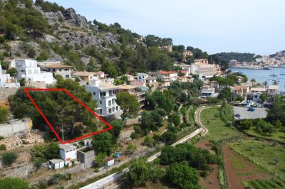 Building plot for modern villa with pool in a quiet location in Port de Sóller