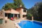 Spacious villa with pool close to the sea in Cala Tuent